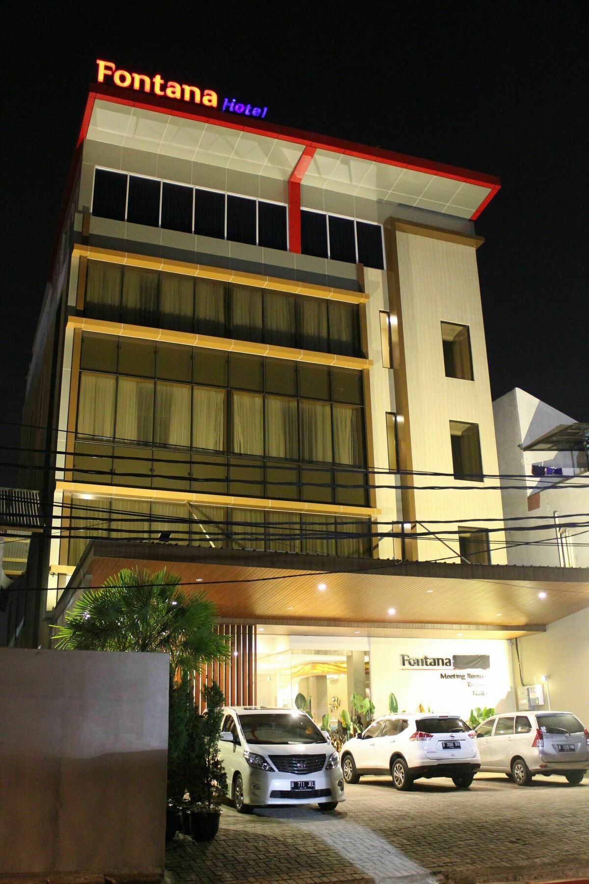 Fontana Hotel Jakarta Exteriör bild